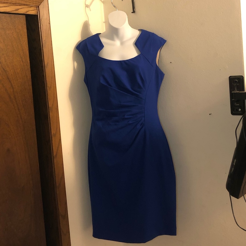Dana Buchman Royal Blue Pencil Dress
